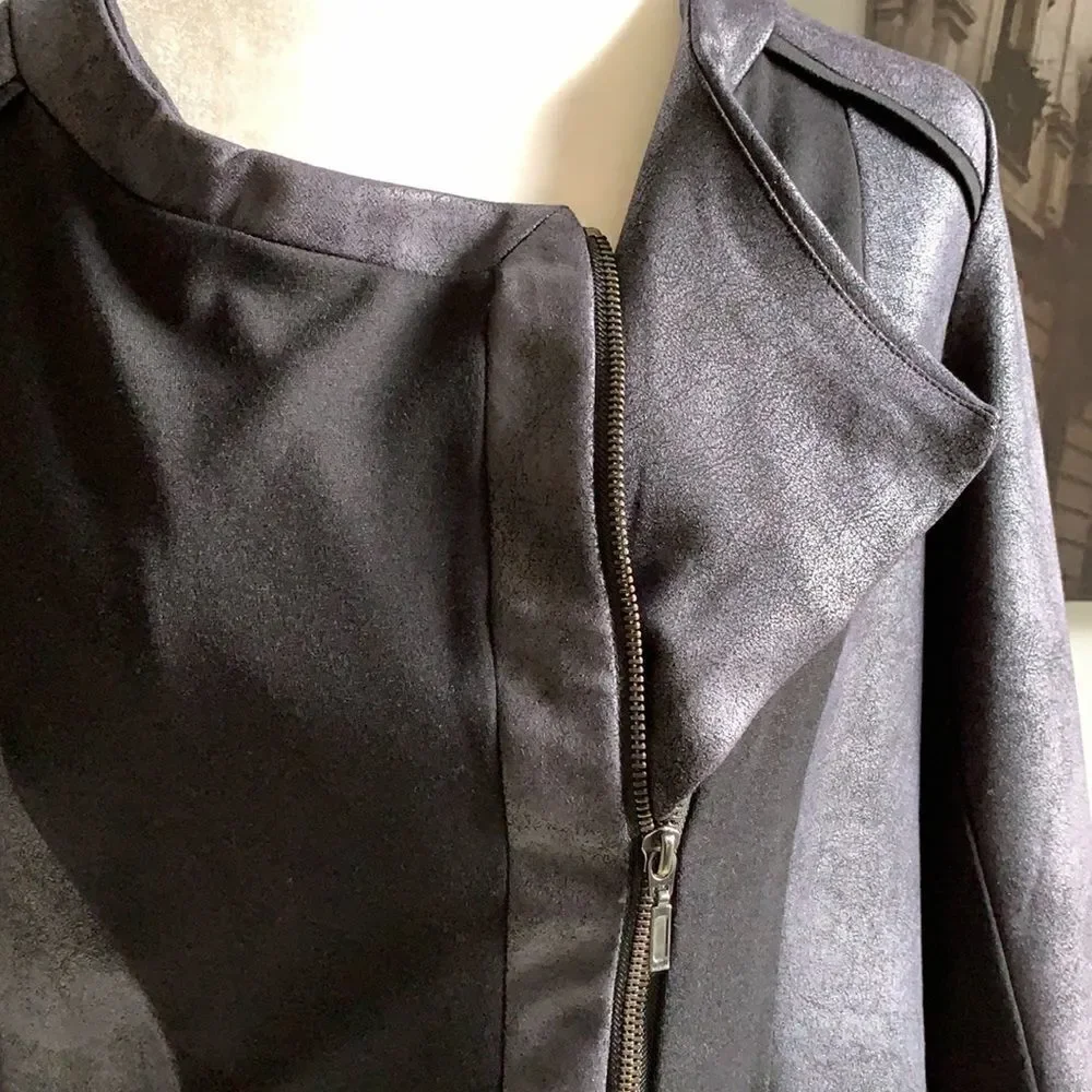 Style & Co zip front jacket. - Picture 2 of 6